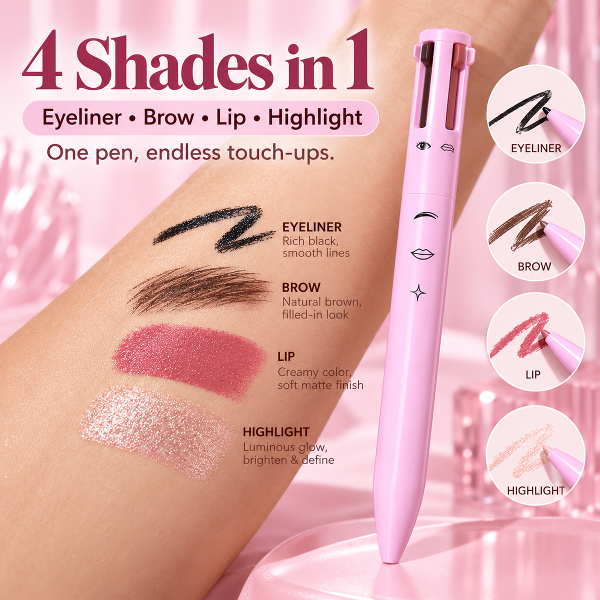 4-in-1 Makeup Pen