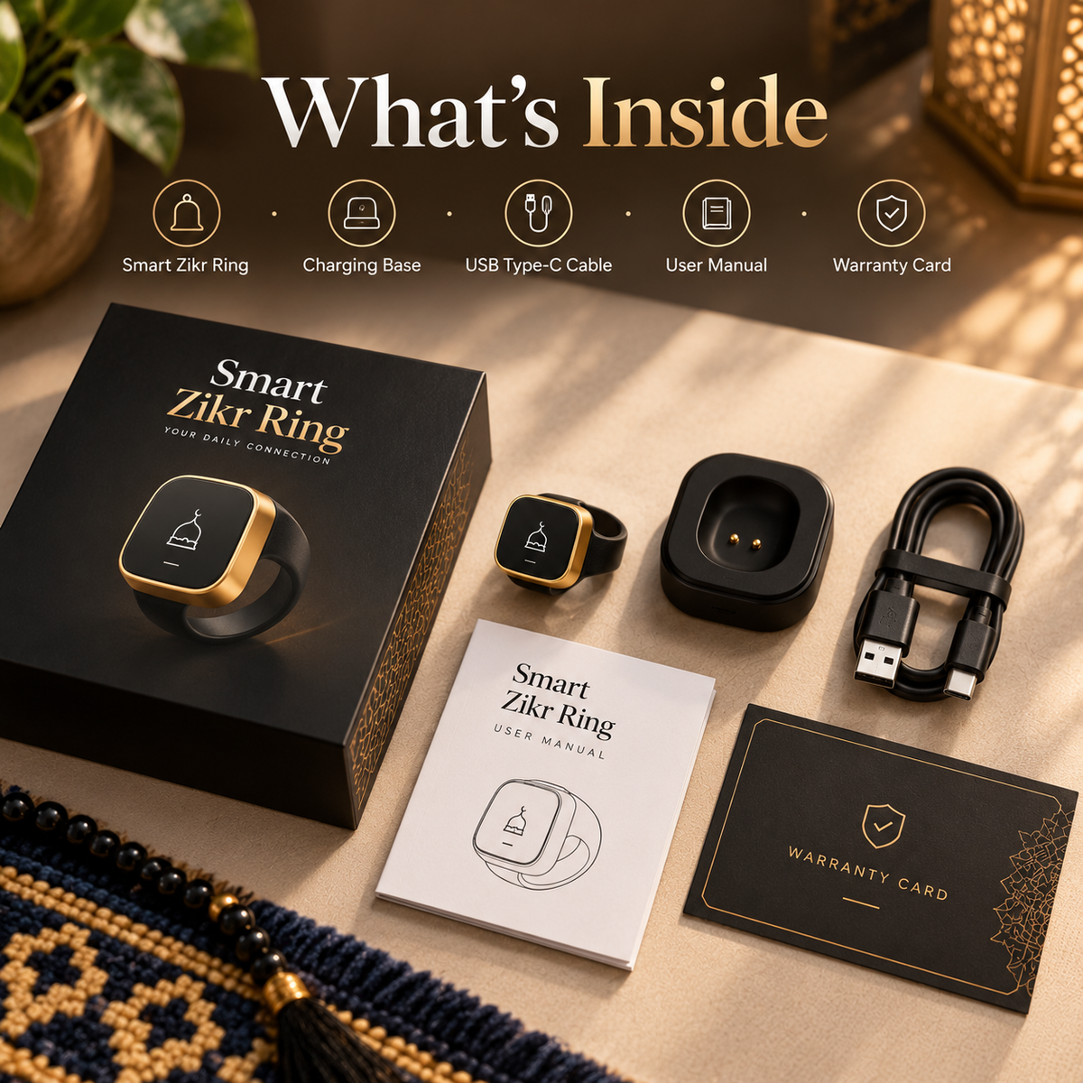 Smart Zikr Ring